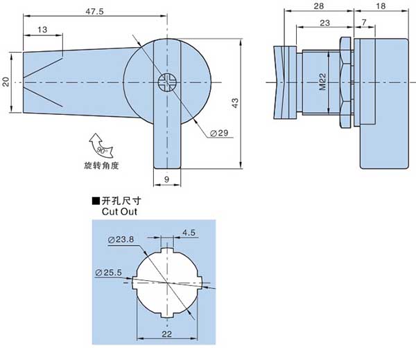 khoa tron ms406