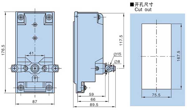 Khóa nhà trạm msh-01, khóa tủ điện